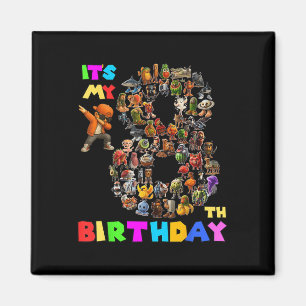 Imán Es gracioso Mi octavo cumpleaños Brainrot italiano