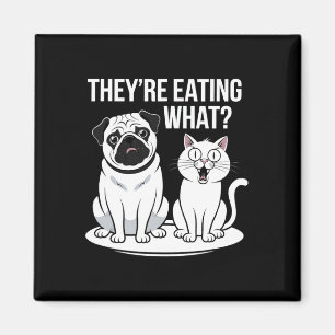 Imán Es gracioso que coman los perros que comen el caca