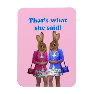 Imán Es gracioso que eso es lo que dijo en el texto