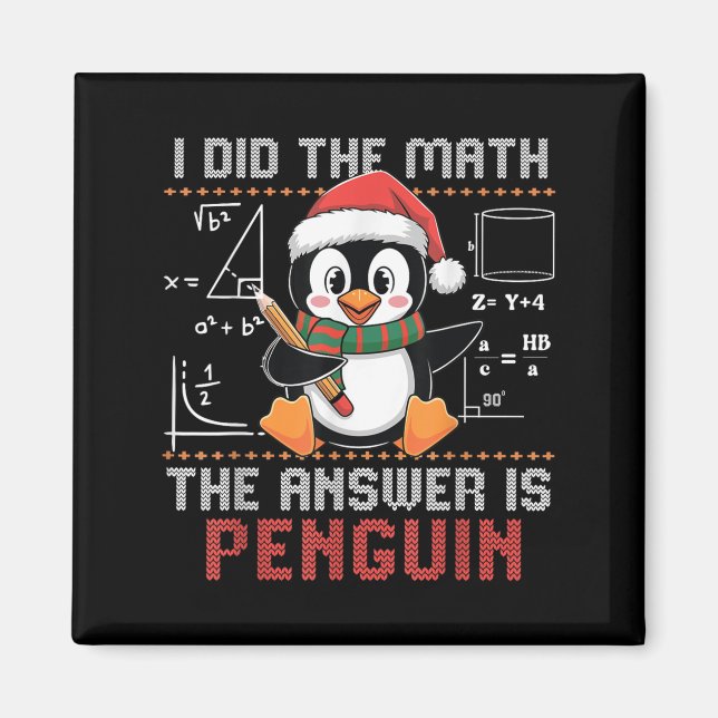 Imán Es Gracioso Que Hice La Matemática La Respuesta Es (Frente)