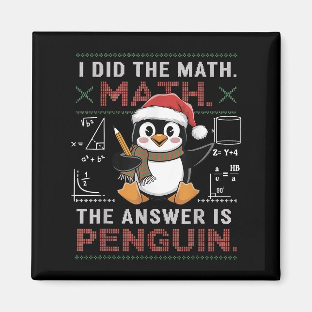 Imán Es Gracioso Que Hice La Matemática La Respuesta Es (Frente)