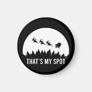 Imán Es gracioso que sea mi sesión de Navidad en Sleigh