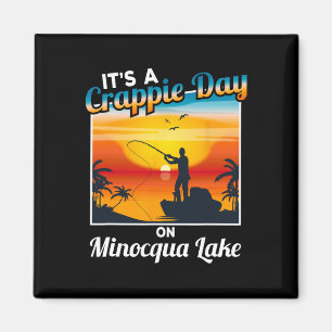 Imán Es gracioso que sea un día de rappie en el lago Mi