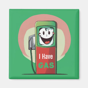 Imán Es Gracioso Que Tenga Personalizado De Gas