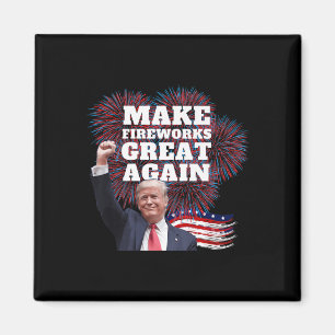 Imán Es gracioso que Trump haga los fuegos artificiales