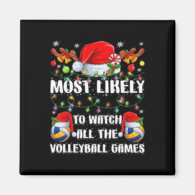 Imán Es Gracioso Ver Todo El Juego De Voleibol. (Frente)