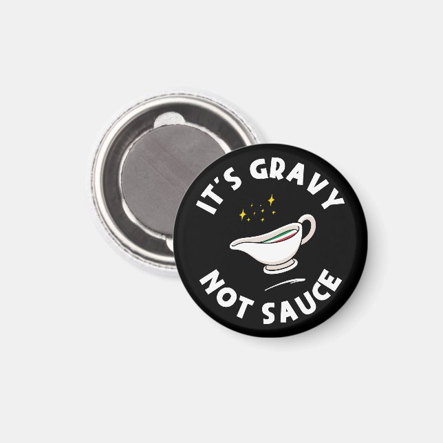 Imán Es grave no es salsa, es gracioso decir orgullo it (Anverso/Reverso)