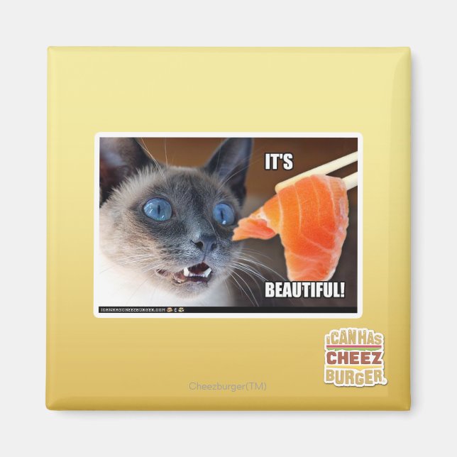 Imán ¡Es hermoso! (Frente)