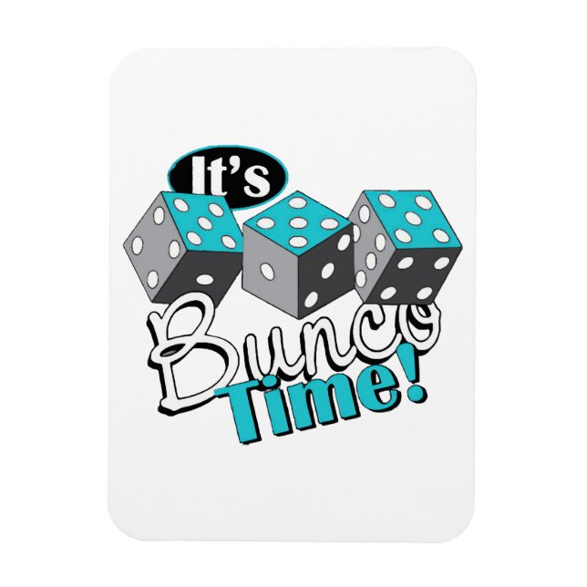 Imán ¡Es hora de Bunco! (Vertical)