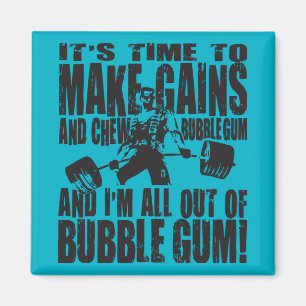 Imán Es hora de hacer ganancias y masticar burbujas