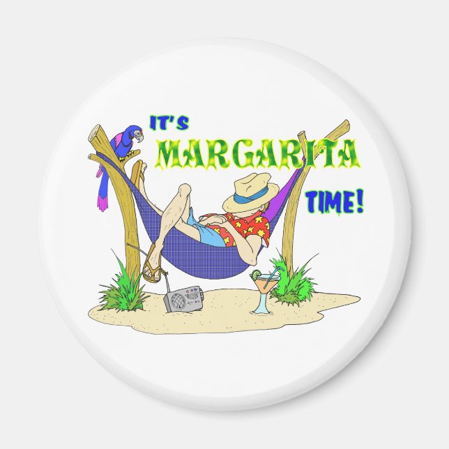 Imán Es hora de MARGARITA (Frente)