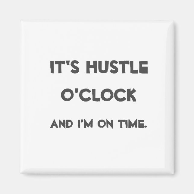 Imán Es Hustle O'clock (Frente)