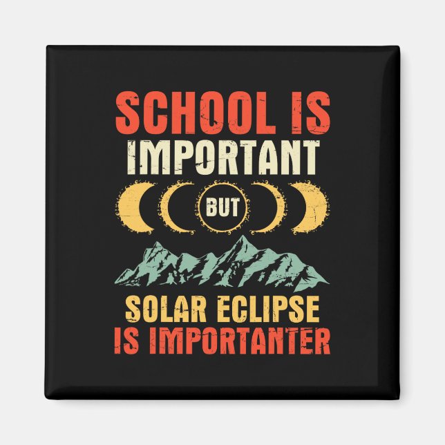 Imán Es Importante Pero El Eclipse Solar Total Es Impor (Frente)