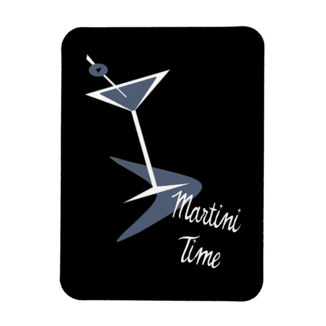 Imán ¡Es la hora de Martini! (Vertical)