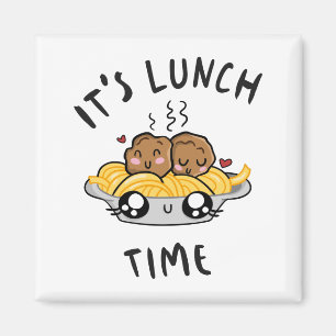 Imán Es la hora del almuerzo