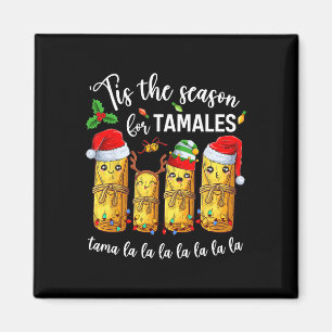 Imán Es La Temporada De Tamales Navidad Fiesta Mexic