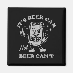 Imán Es Lata De Cerveza No Cerveza No Puede Ser Diverti