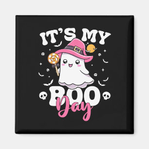Imán Es Mi Boo Day Cute Halloween Cumpleaños Ghost Boy 