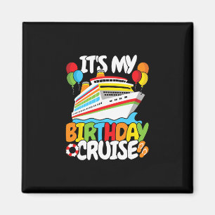 Imán Es mi crucero de cumpleaños divertido hombres muje