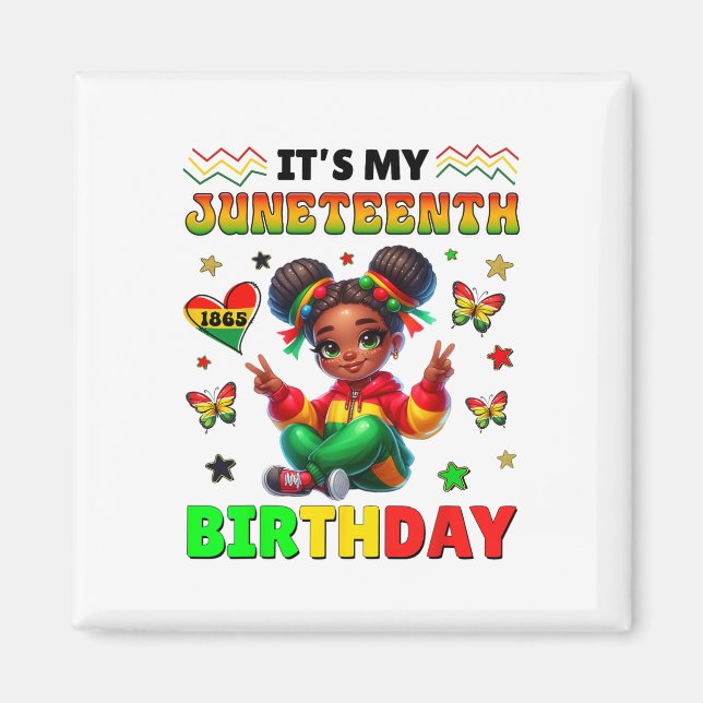 Imán Es mi cumpleaños 19 de junio para los Chicas Ki (Frente)