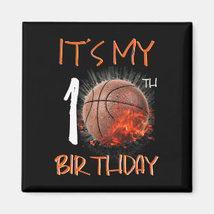 Imán Es mi cumpleaños número 10 Bysketbyll