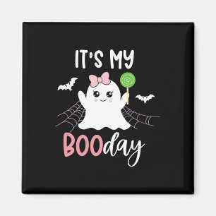 Imán Es mi día de boo lindo Halloween cumpleaños fantas