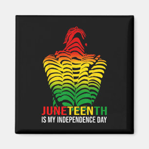 Imán Es mi Día de la Independencia Afro-Americano Afric