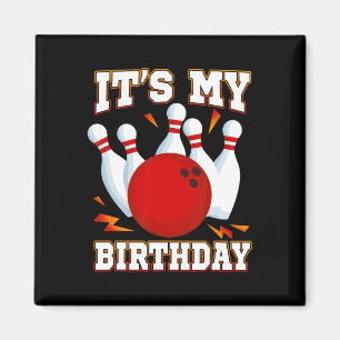 Imán Es mi fiesta temática de bolos de cumpleaños