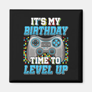 Imán Es mi hora de cumpleaños para nivelar el nacimient