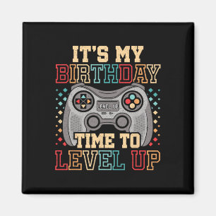 Imán Es mi hora de cumpleaños para nivelar el nacimient