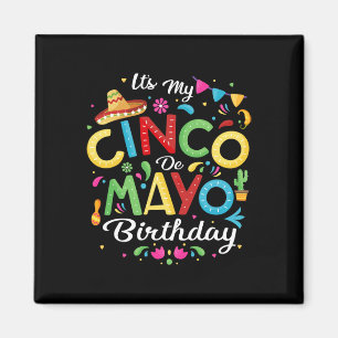 Imán Es mi primer cumpleaños de mayo gracioso cinco de 
