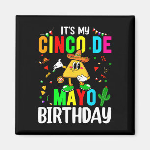 Imán Es mi primer cumpleaños de mayo gracioso cinco de