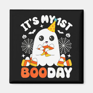Imán Es mi primer día de Boo, divertido fantasma de Hal