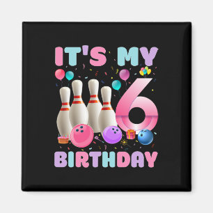 Imán Es mi sexto cumpleaños, fiesta de cumpleaños, fies