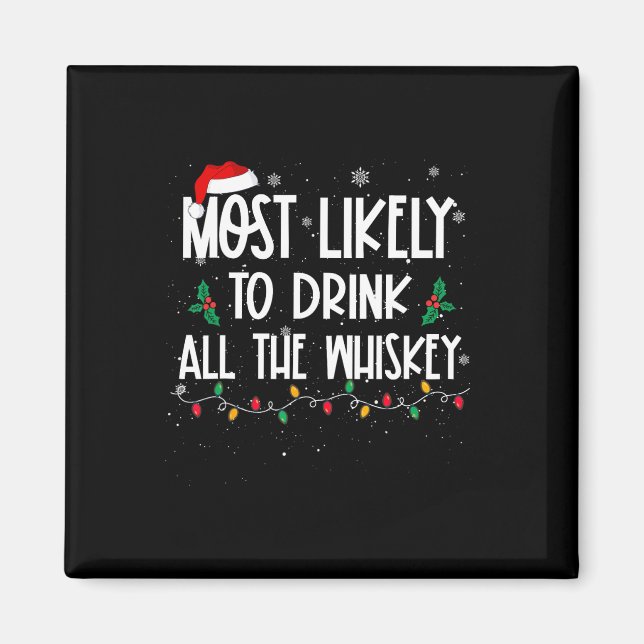 Imán Es Muy Probable Que Beba Todos Los Navidades De Wh (Frente)