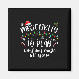 Imán Es Muy Probable Que Jueguen Música Navidad Todo El