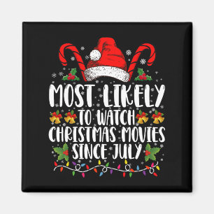 Imán Es muy probable ver películas de Navidades desde l