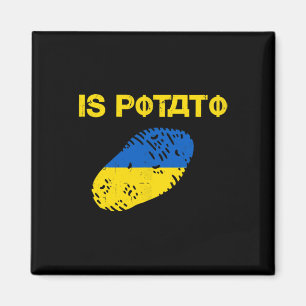 Imán Es Patata Divertido Ucrania Chiste Apoya Ucrania E