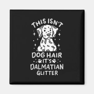 Imán Es Purpurina De Perro Dalmatiano