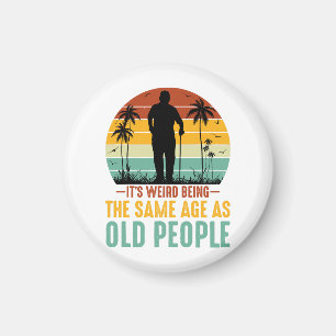 Imán Es raro ser de la misma edad que los ancianos