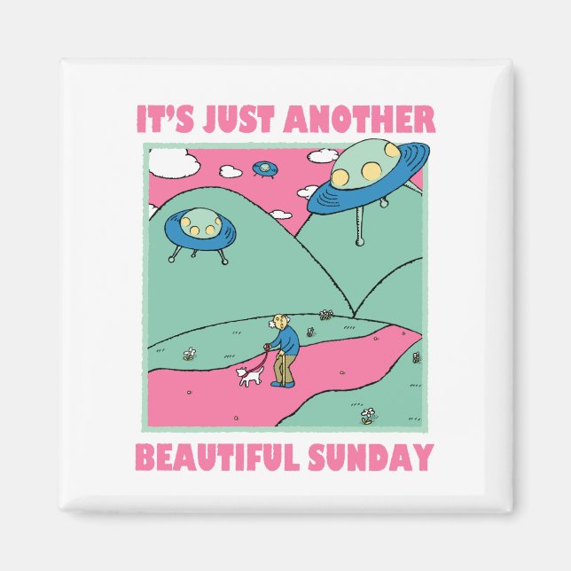 Imán Es sólo otro domingo hermoso (Frente)