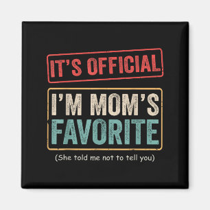 Imán Es Soy el hijo favorito de mamá Humor familiar div