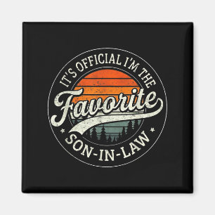 Imán Es Soy El Yerno Favorito Divertido Vintage 