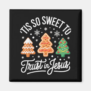 Imán Es Tan Dulce Confiar En Jesús Para Cristo Fiel