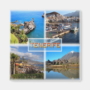Imán ES Tenerife - Los Gigantos - Santa Cruz - El Teide