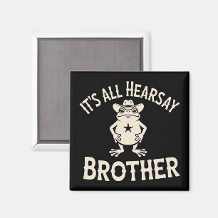 Imán Es Todo Hearsay Hermano Funny Meme Rana Ley Tonta 