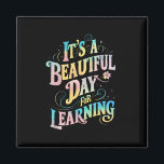 Imán Es un bello día para aprender de vuelta a la escue<br><div class="desc">Es un bello día para aprender de vuelta a la escuela</div>