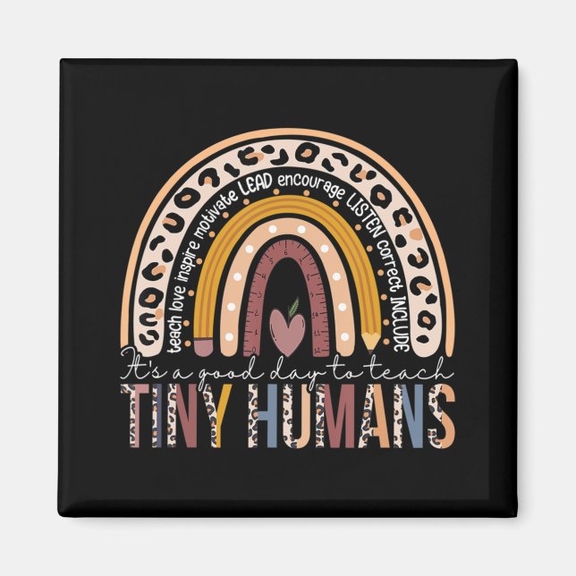 Imán Es un buen día para enseñar a los pequeños profeso (Frente)