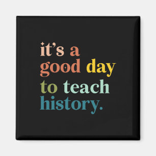 Imán Es un buen día para enseñar historia divertido pro