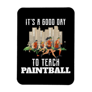 Imán Es Un Buen Día Para Enseñar Paintball